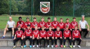 C Junioren des SV Rheinbreitbach Bezirksliga, Mannschaftsbild