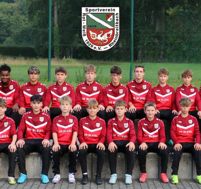 C Junioren des SV Rheinbreitbach Bezirksliga, Mannschaftsbild