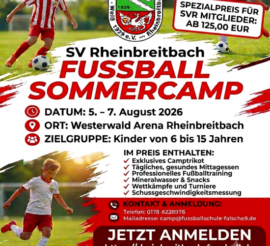 KI Flyer: Sommercamp SVR