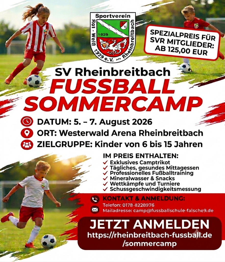 KI Flyer: Sommercamp SVR